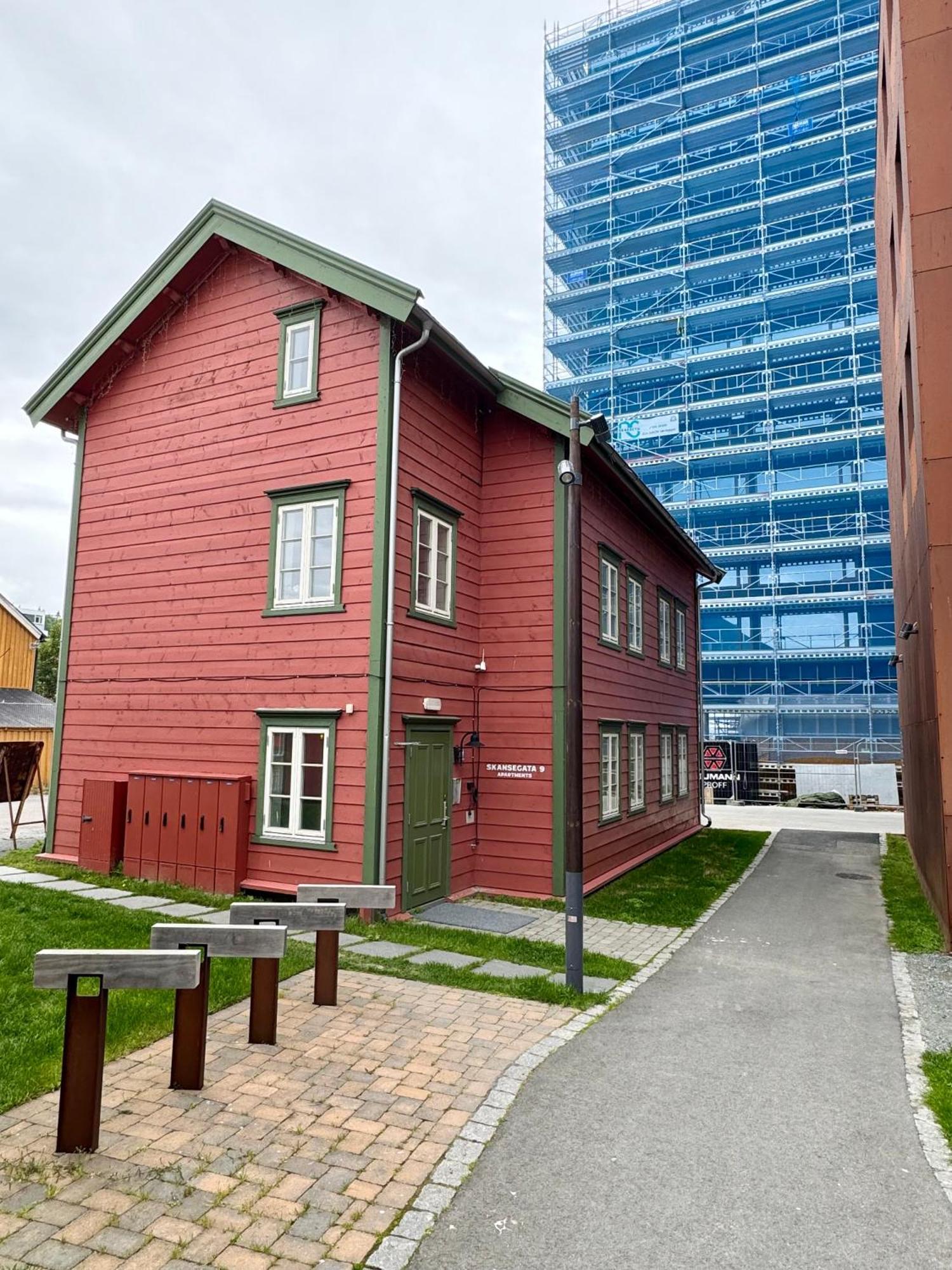 Totalapartments Skansegata Studio Apartments ترومسو المظهر الخارجي الصورة